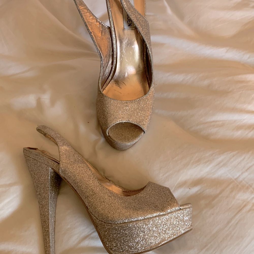 Gold heels